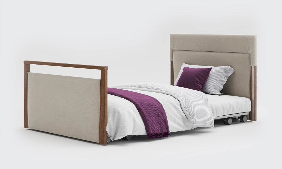Solo SafeSide Upholstered Profiling Floor Bed