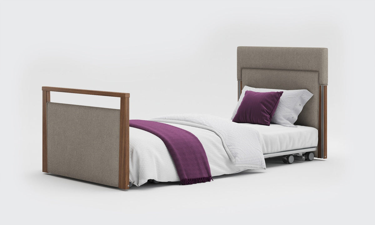 Solo SafeSide Upholstered Profiling Floor Bed