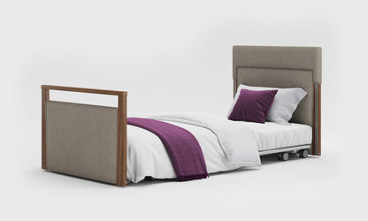 Solo SafeSide Upholstered Profiling Floor Bed