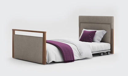 Solo SafeSide Upholstered Profiling Floor Bed