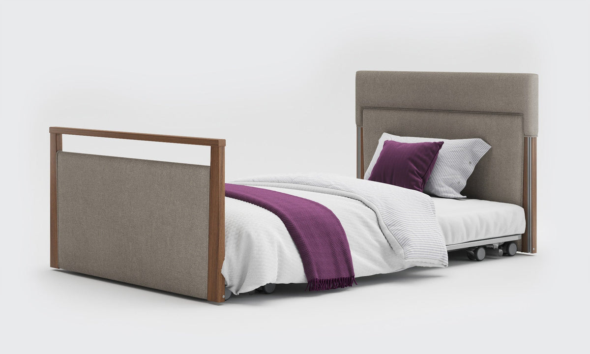 Solo SafeSide Upholstered Profiling Floor Bed