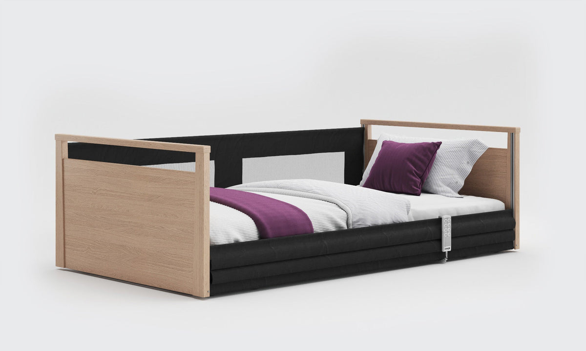 Solo SafeSide Profiling Floor Bed