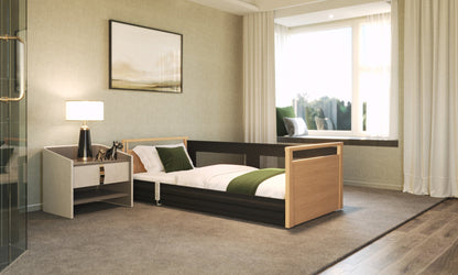 Solo SafeSide Profiling Floor Bed