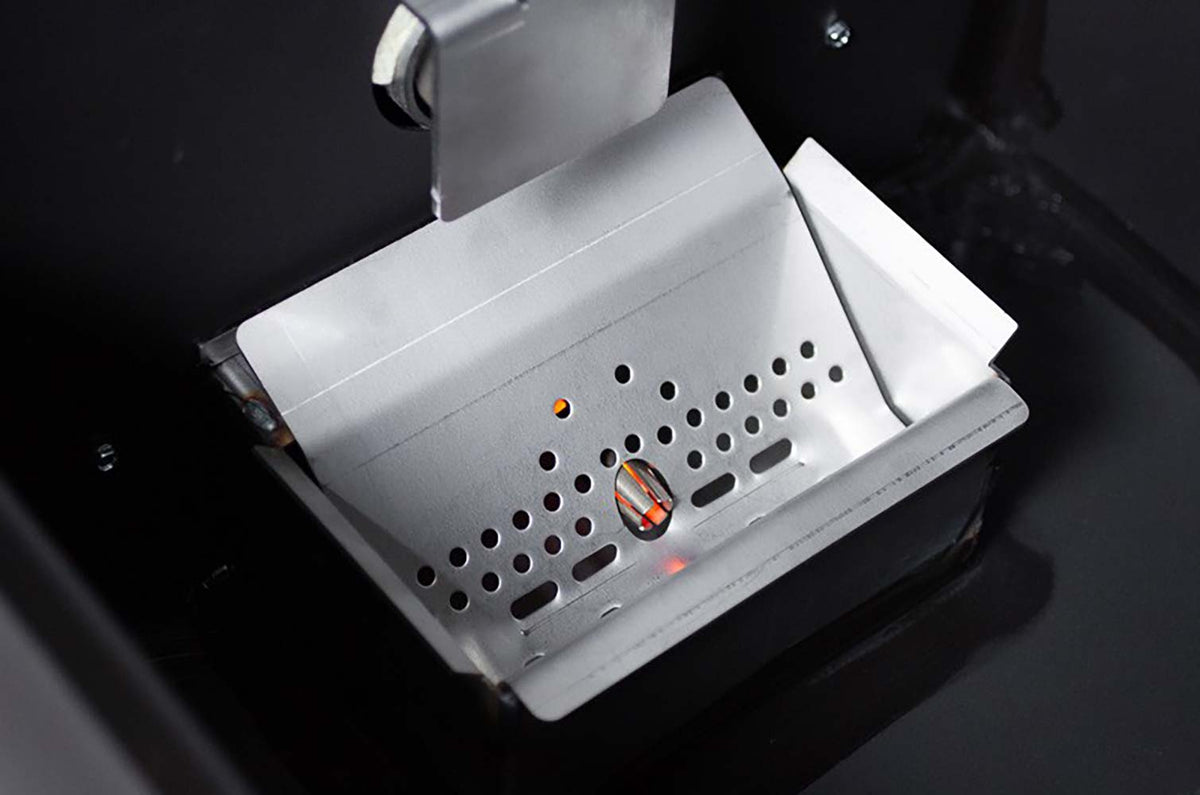 Yoder Smokers YS480s Pellet Grill (Standard Cart) w/ T-Stat Door Kit
