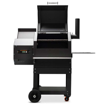 Yoder Smokers YS480s Pellet Grill (Standard Cart) w/ T-Stat Door Kit