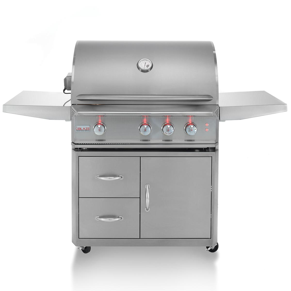 Blaze Grill Cart For 34" Professional 3-Burner Gas Grills - BLZ-3PRO-CART