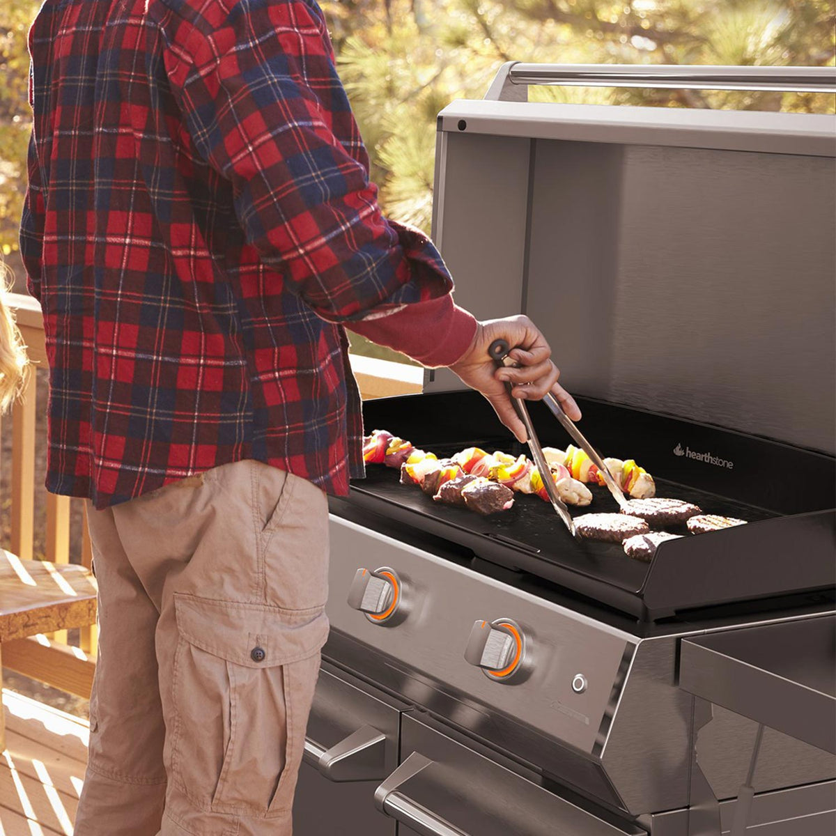 Brabura 32 Gas Griddle (Enameled Cast Iron)