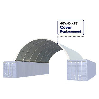 Cover Replacement for Container Shelter 40FT x 40FT x 13FT