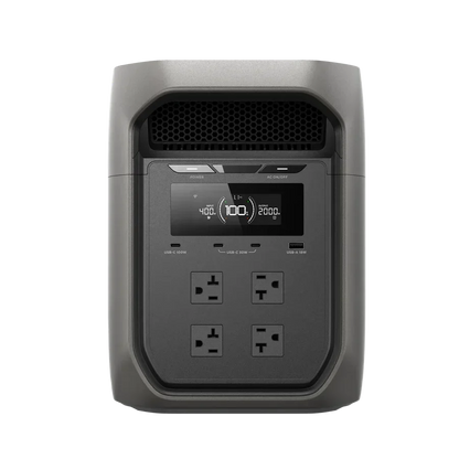 EcoFlow DELTA 3 max Portable Power Station + 400W solar panel
