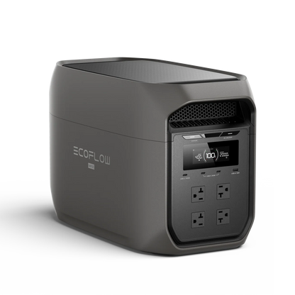 Ecoflow DELTA 3 Max Portable Power Station - Black