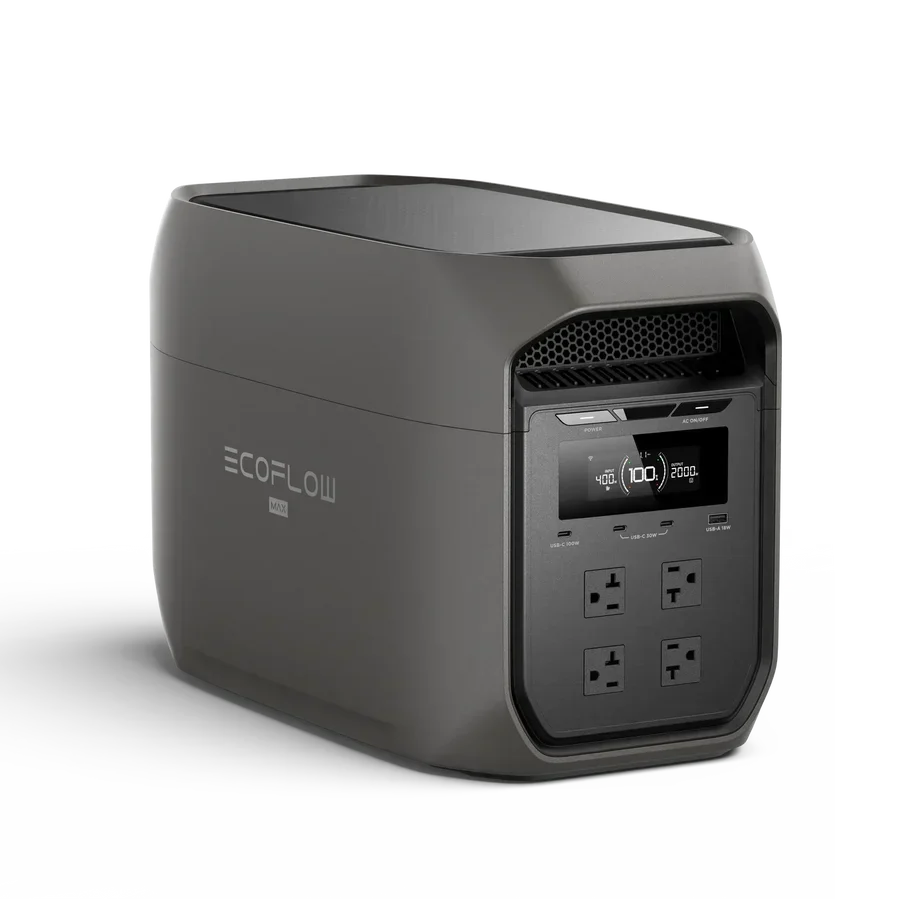 EcoFlow DELTA 3 max Portable Power Station + 400W solar panel