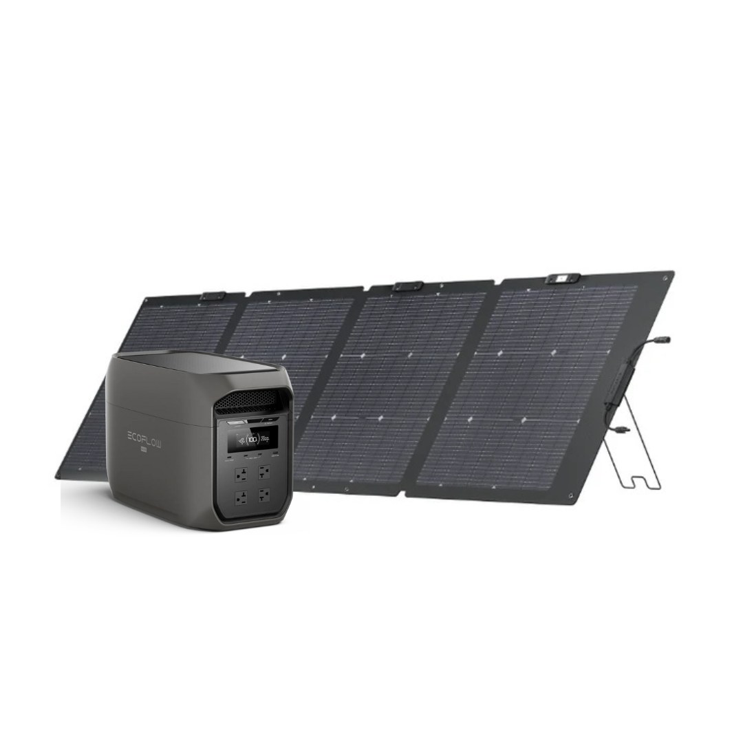 EcoFlow DELTA 3 max Portable Power Station + 220W solar panel