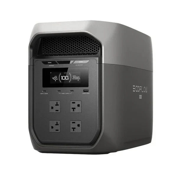 EcoFlow DELTA 3 max Portable Power Station + 400W solar panel