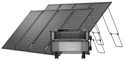 Ecoflow Delta Pro Ultra Powerstation with 8x 125W Foldable Solar Panels