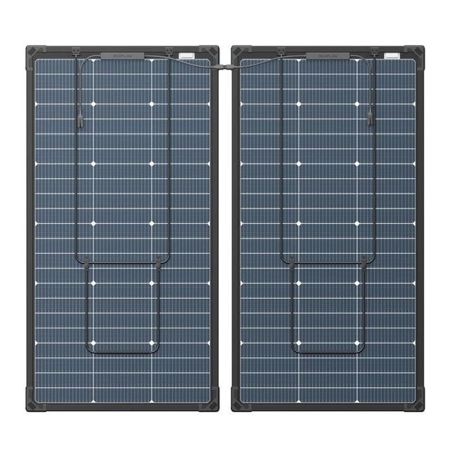 Ecoflow Delta Pro Ultra with 4x 125W Bifacial Modular Solar Panels - 500W