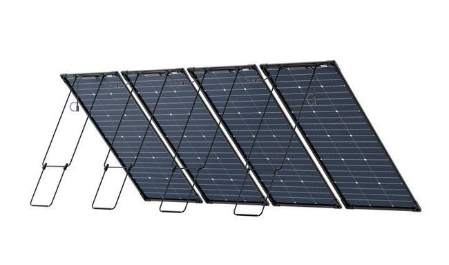 Ecoflow Delta Pro Ultra with 4x 125W Bifacial Modular Solar Panels - 500W