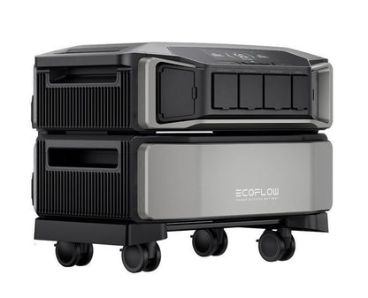 Ecoflow Delta Pro Ultra with 4x 125W Bifacial Modular Solar Panels - 500W