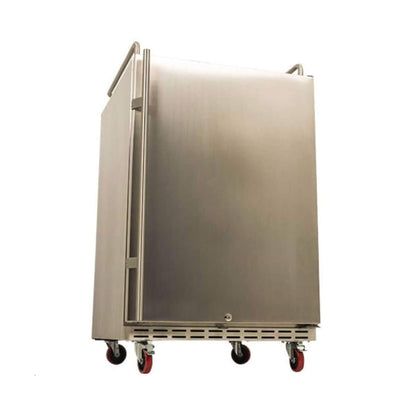 Edgestar 24" Outdoor Kegerator Conversion Refrigerator With Forced Air Refrigeration