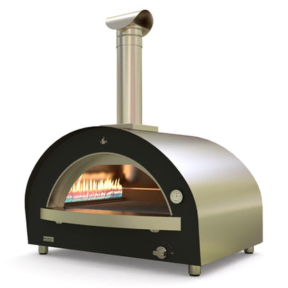 Genio Multi-Fuel Pizza Oven (Stainless/Black)