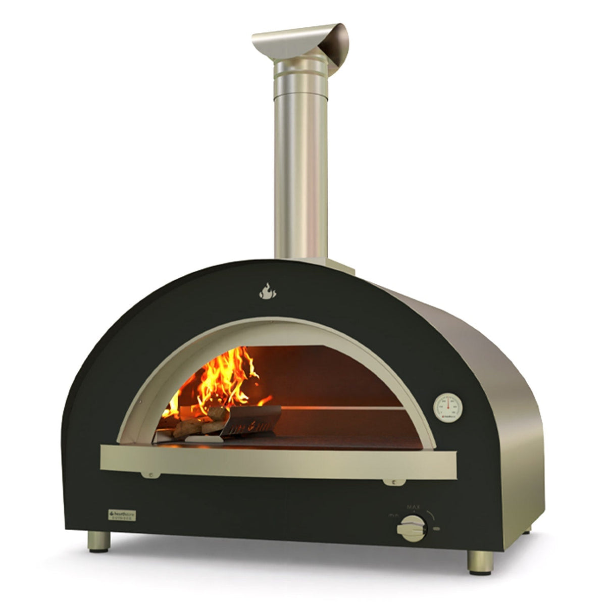Genio Multi-Fuel Pizza Oven (Stainless/Black)