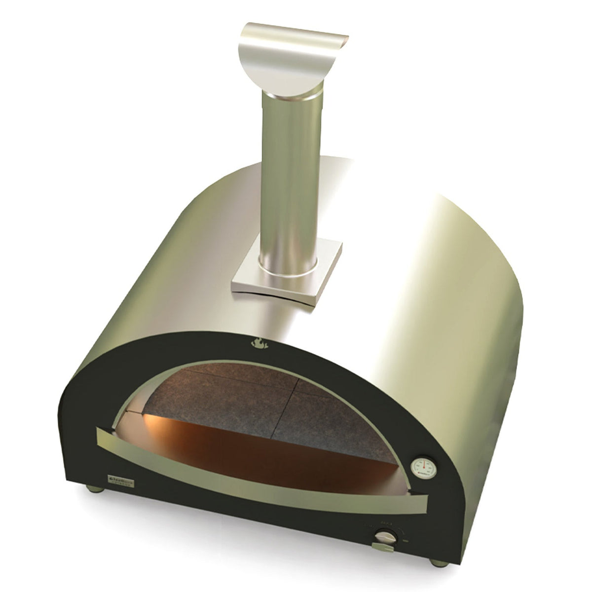 Genio Multi-Fuel Pizza Oven (Stainless/Black)
