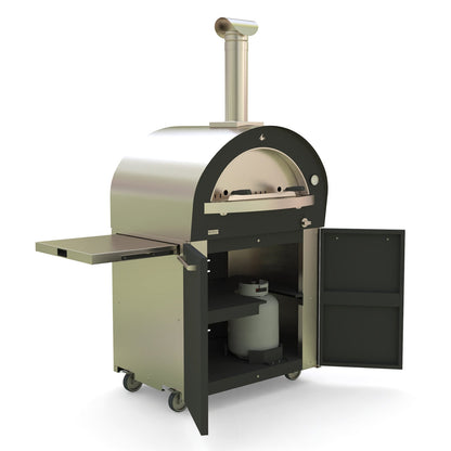 Hearthstone Genio Multi-Fuel Pizza Oven 4.9 w/ Rolling Base