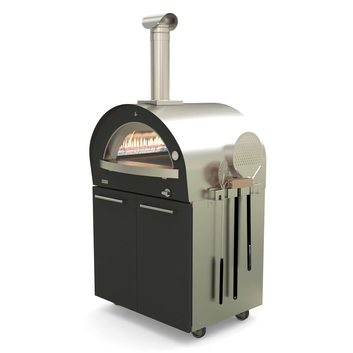 Hearthstone Genio Multi-Fuel Pizza Oven 4.9 w/ Rolling Base