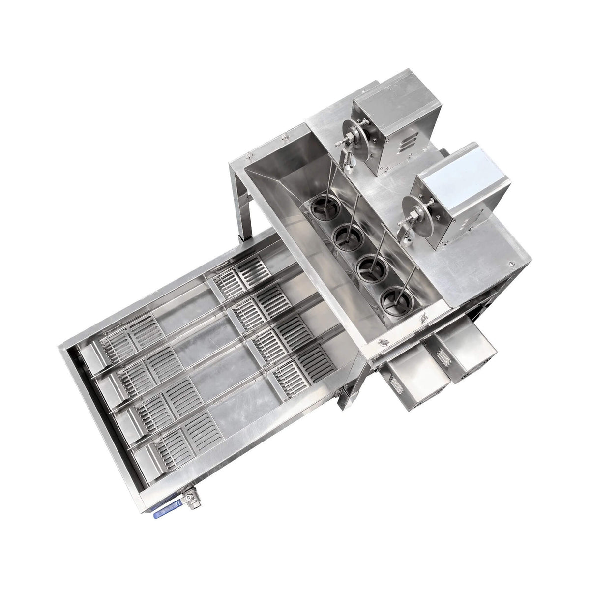 Heavy Duty Automatic Commercial 4-Row Donut Maker Machine