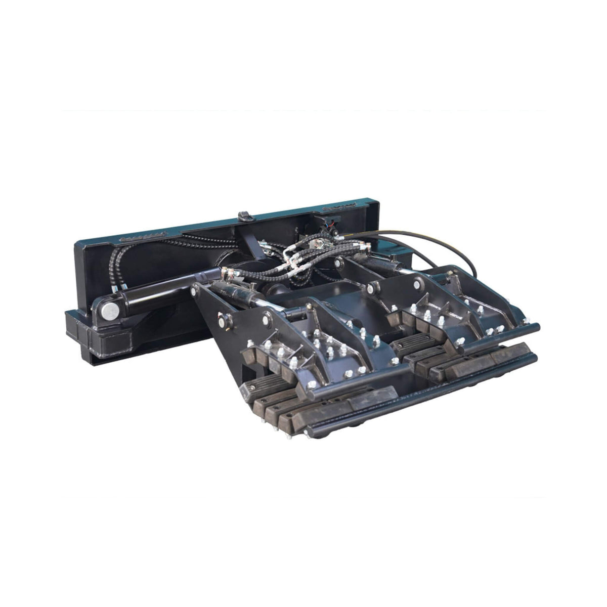 Heavy-Duty Hydraulic Grapple Rock and Pole Claw Skid Steer Attachment