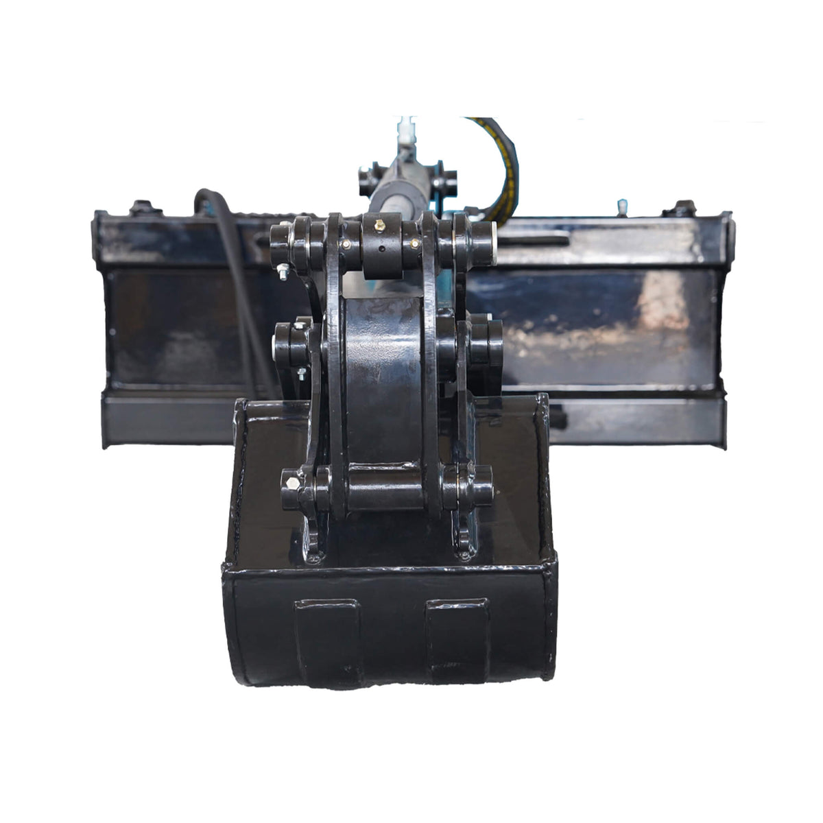 Heavy-Duty Universal Skid Steer Backhoe Digger Bucket Attachment with Universal Quick Attach Plate