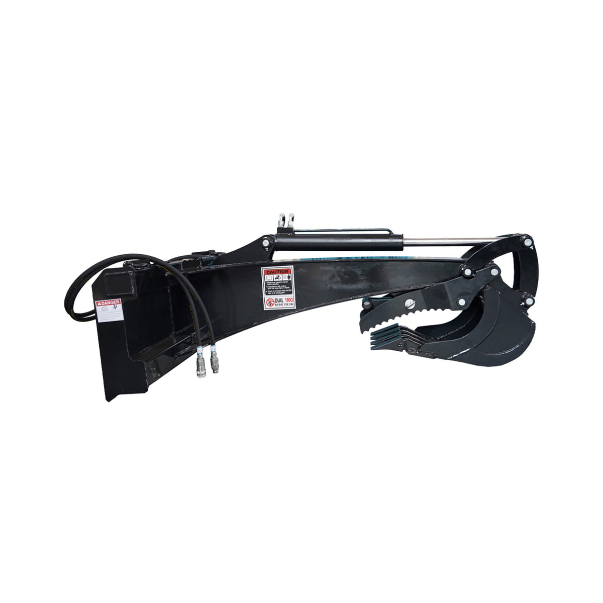 Heavy-Duty Universal Skid Steer Backhoe Digger Bucket Attachment with Universal Quick Attach Plate