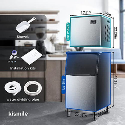 353LBS - 24H Split Commercial Ice Maker Z58160