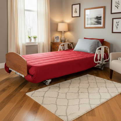 Med-Mizer RetractaBed Wall Hugger Hospital Bed