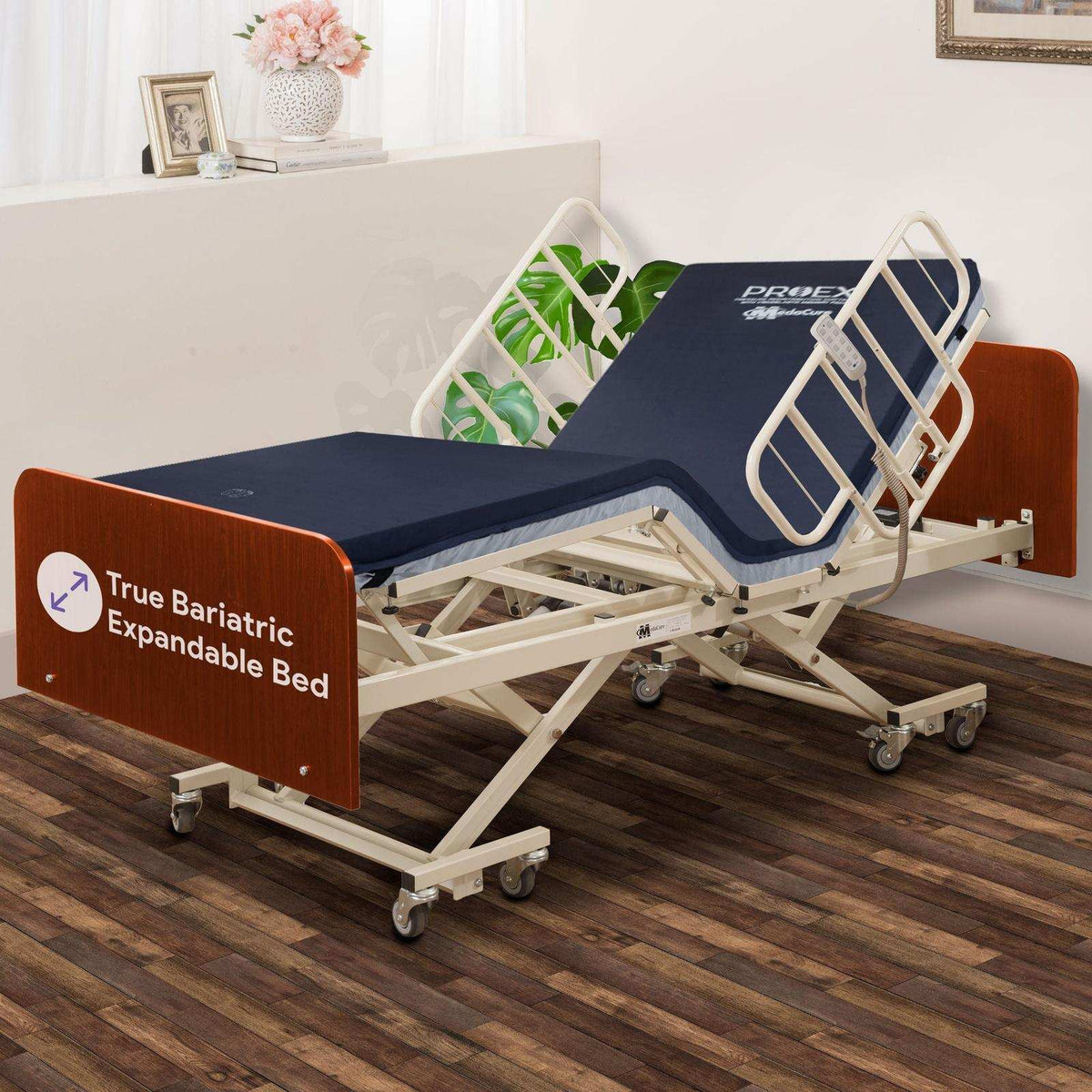 MedaCure Bariatric Hospital Bed - Split Frame Design