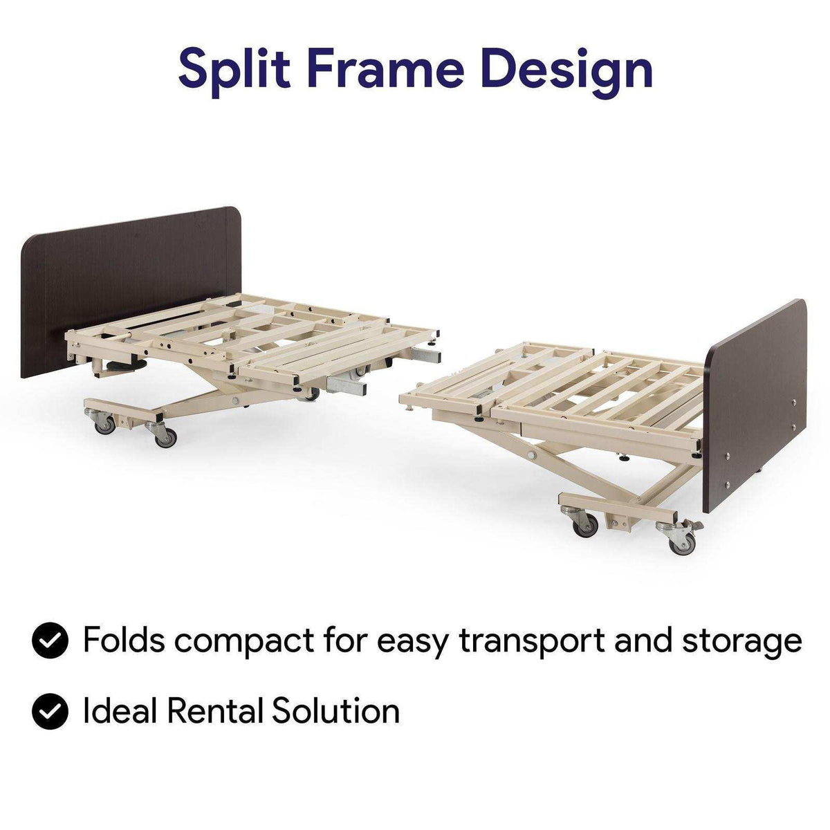 MedaCure Bariatric Hospital Bed - Split Frame Design