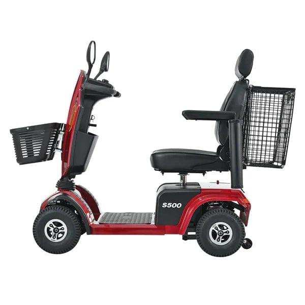Metro Mobility S500 Series 4-Wheel Heavy Duty Travel Mobility Scooter