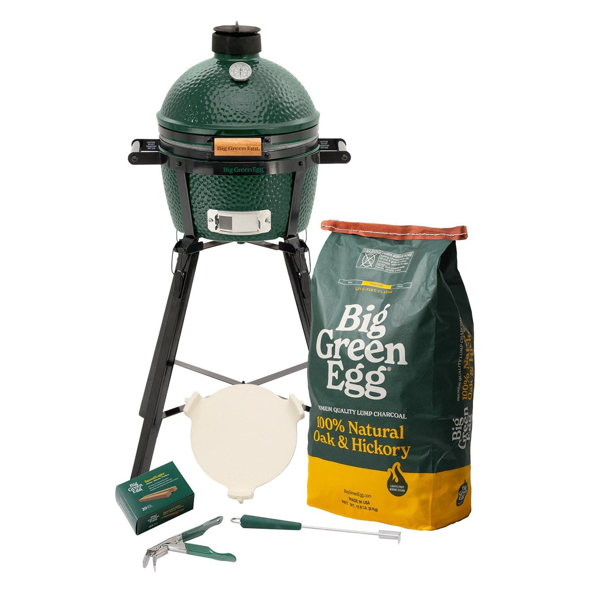 MiniMax Big Green Egg + Portable Nest Package