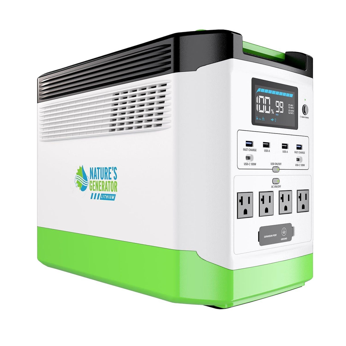Nature's Generator Lithium 1800 Solar Generator