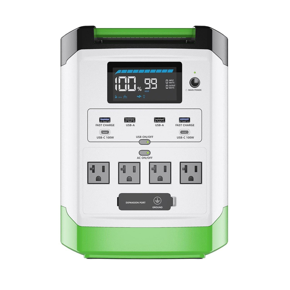 Nature's Generator Lithium 1800 Solar Generator and Transfer Switch