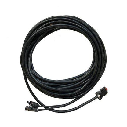 Nature's Generator Power Panel with 50 foot cable and MC4 Branch Connector