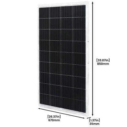 Nature's Generator Lithium 3600 Solar Generator and Transfer Switch