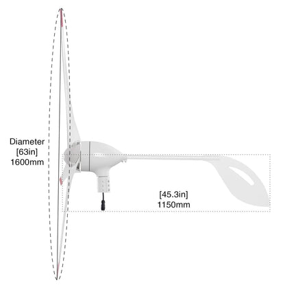 Refurbished - Nature's Generator Powerhouse Wind Turbine