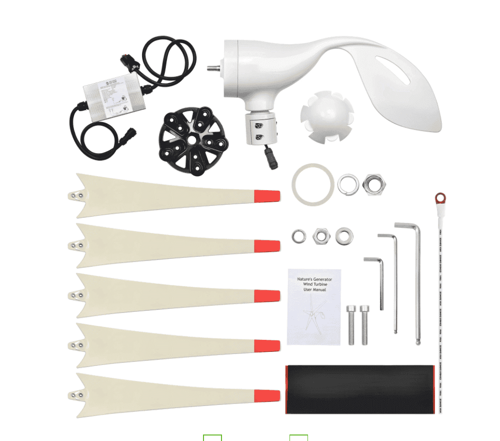 REFURBISHED - Nature's Generator Wind Turbine