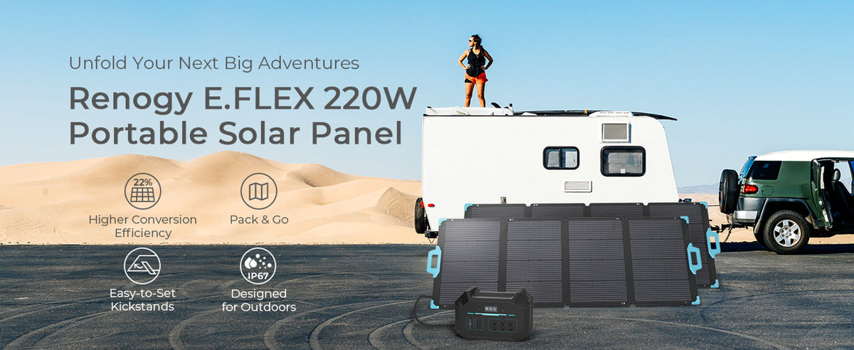 Renogy E.FLEX 220W PORTABLE SOLAR PANEL