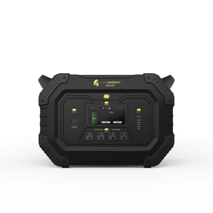 RECERTIFIED - Safari Power Generator (3,000W, 1,612Wh, LifePO4)
