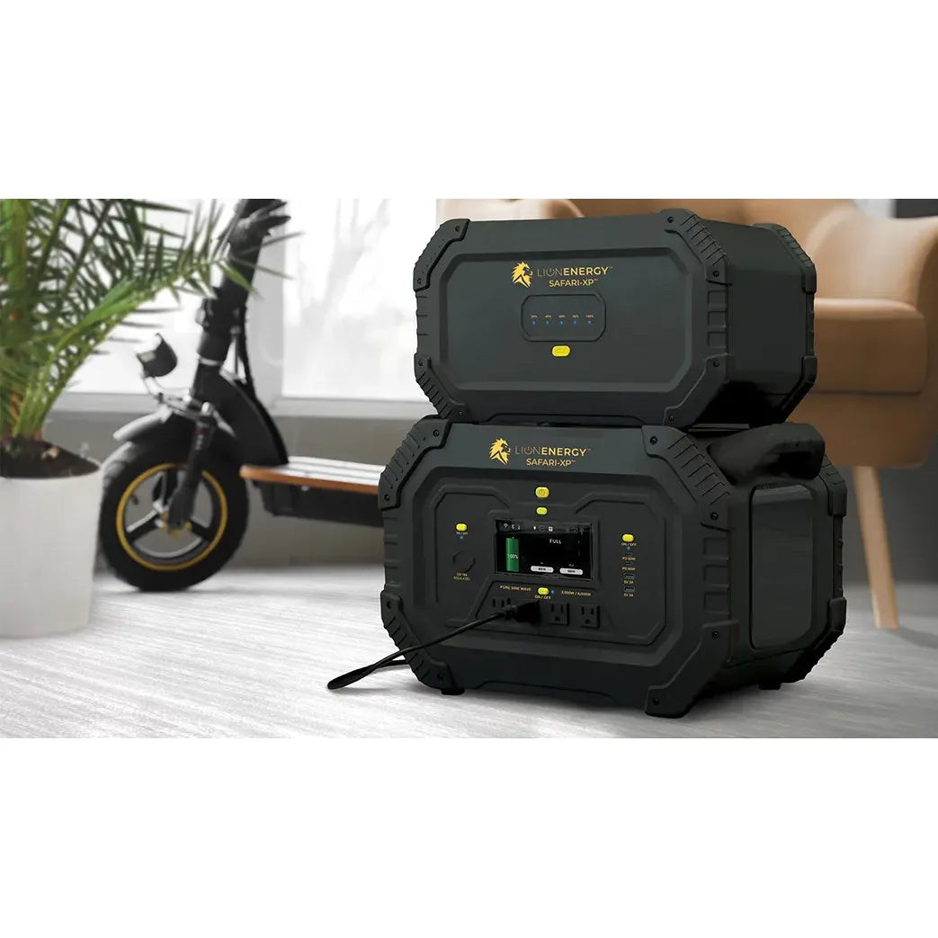 RECERTIFIED - Safari Power Generator (3,000W, 1,612Wh, LifePO4)