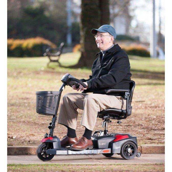 Drive Medical Scout Compact 3-Wheel Travel Power Scooter