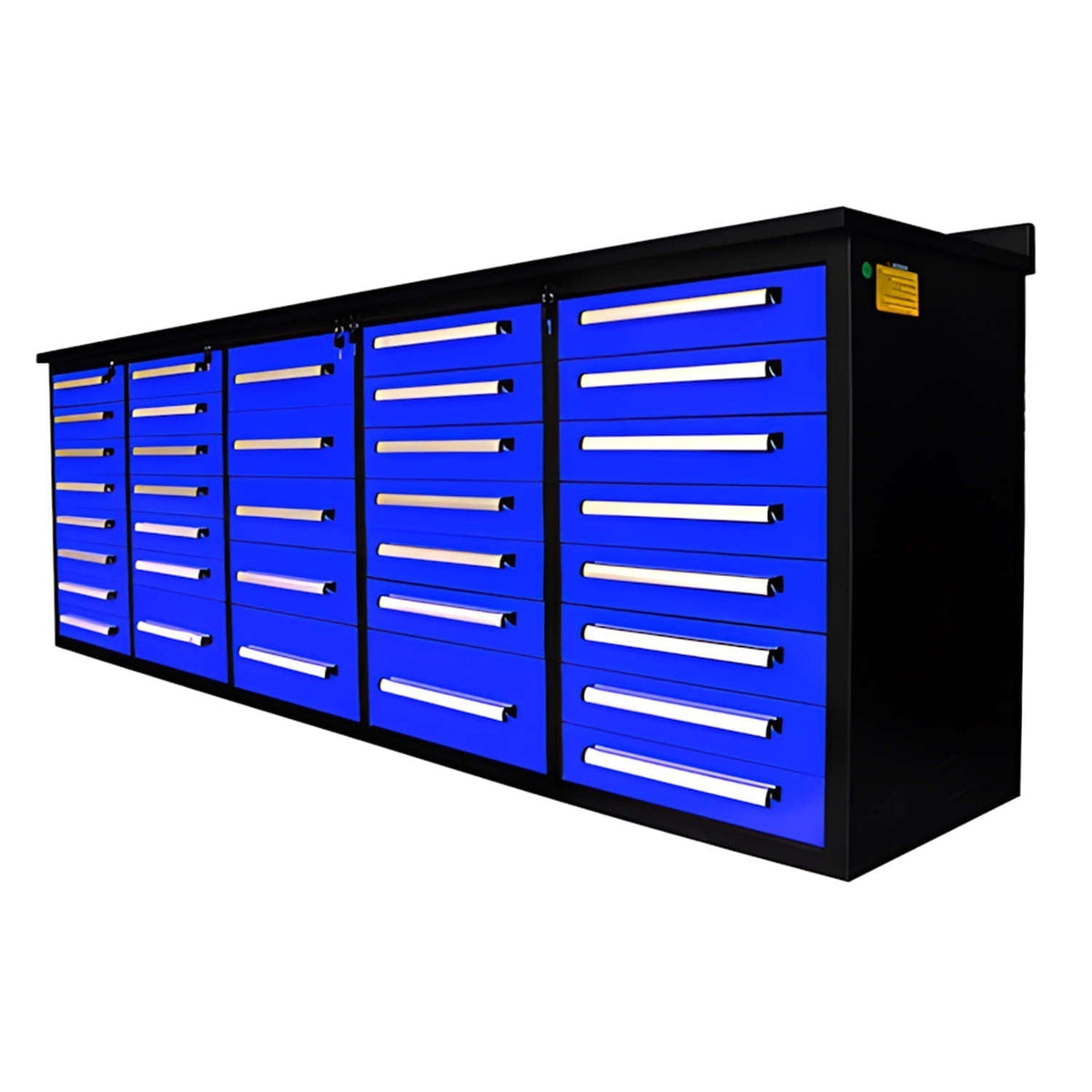 10ft Workbench Storage Cabinet with 35 Drawers