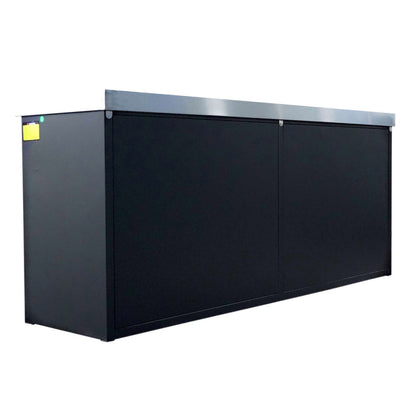 7ft Heavy Duty Workbench with 10 Drawers & 2 Cabinets
