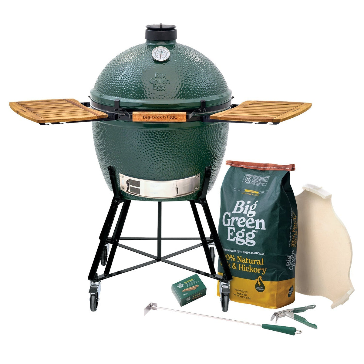 XL Big Green Egg + Standard Nest + EGG Mates Package